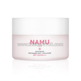 Super Whitening Cream Namu Life Snail White Anti Pollution SPF 30 / PA +++