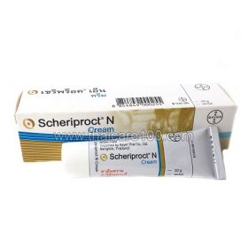 Cream of hemorrhoids Sheriproct N Cream