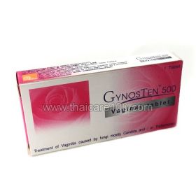 Candle from yeast to relieve symptoms for 1 500 times GynosTen Vaginal Tablet