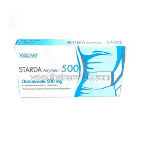 Candle for single use from candida and chlamydia - Starda Vaginal Tablet-500