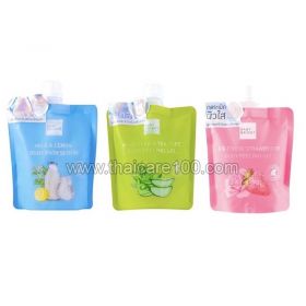 Peeling scrub and Baby Bright gel in assortment