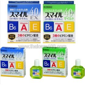 Japanese drops against dryness "Natural tear" Lion Smile 40 EX