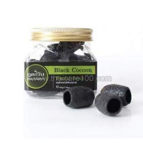 Silk Cocoon Soap Bamboo Charcoal Magic Black Cocoon