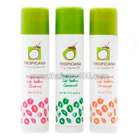 Tropicana Virgin Coconut Oil Lip Balm Coconut Lip Balm