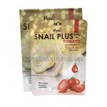 Face mask with snail mucin and lycopene Snail Plus Series Tomato Moods