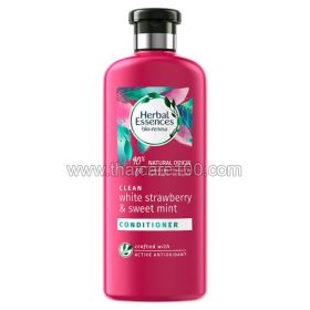 White Strawberry and Mint conditioner with white strawberries and sweet mint