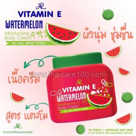 Watermelon Body Cream with Vitamin E Vitamin E + Watermelon Body Cream