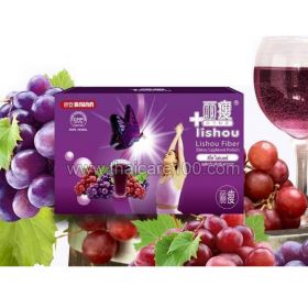 Detox drink with Lishou grape flavor Lishou Fiber Detox