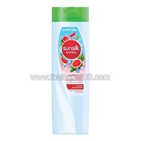 Sunsilk Natural Watermelon & Mint Cooling Fresh Micellar Shampoo with Watermelon and Mint