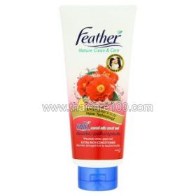 Conditioner with rose extract against hair loss Feather