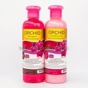 Set Shampoo + Conditioner with Thai Orchid Banna Orchid Shampoo & Conditioner