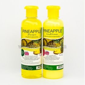 Set Shampoo + Conditioner Banna Pineapple Shampoo & Conditioner for brittle hair