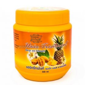 Mask for hair with natural oils Darawadee pineapple and mango Hair Treatment Mango and Pineapple