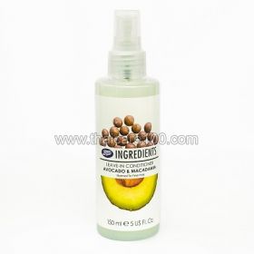 Conditioner with avocado and Macadamia from Boots Ingredients for fine and dry hair