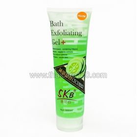 Refreshing Exfoliating spa shower gel SKB Bath Exfoliating Gel + with Cucumber from Belov