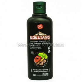 Conditioner for black hair with an extract of Ganoderma Kokliang Herbal 