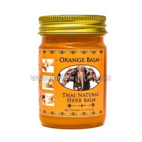 Orange balm with Thai Kinaree elephant Orange Balm