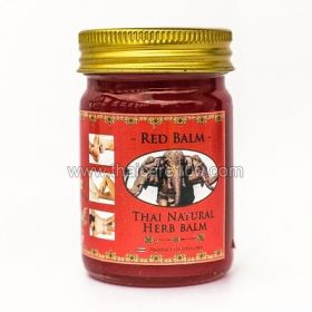 Red Thai Balm with Elephant Thai Natural Herb Balm