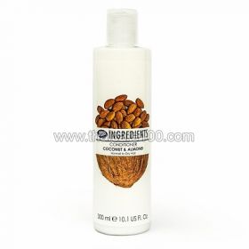 Nourishing and moisturizing conditioner for hair coconut and almonds (Coconut and almond) from Boots Ingredients