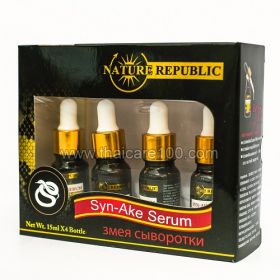 Face Serum with peptides cobra venom Syn-Ake Serum from Nature Republic