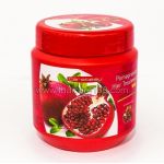 Restoring activated hair mask with natural oil pomegranate Carebeau Pomegranate Hair Mask