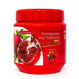 Restoring activated hair mask with natural oil pomegranate Carebeau Pomegranate Hair Mask