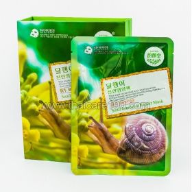 Korean 3D facial mask of snail mucus and collagen Natural Nurishing  