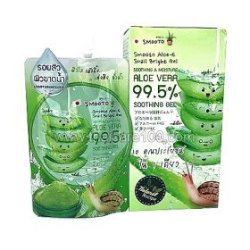 Shining gel with aloe and snail Aloe-Vera Gel, Snail Bright