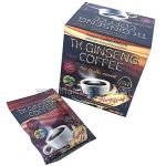 Coffee beverage with ginseng TK Ginseng Instant Coffee Mixture