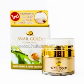 Cream-filler with gold snail mucin, Snail Gold Volume Filler (15 gr)