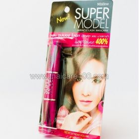 Great volume and super elongation of 400% Mascara Super Model Miracle Lash Mascara