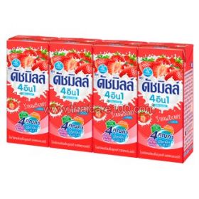 Drinking yoghurt with fruit juice Dutch Mill 4in1