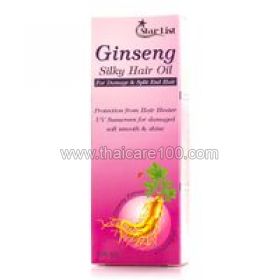 Silk serum with ginseng Star list Ginseng Silky Hair Oil