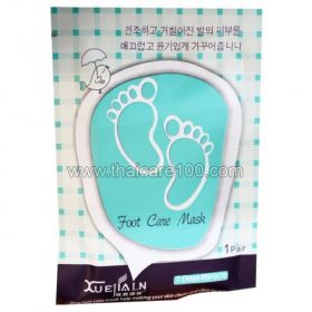 Socks for softening and getting Belov baby skin effect