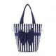 NaRaYa Navy Quilted Bag with Bowknot