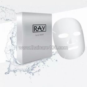 Silver Anti-Aging Fabric Face Mask Ray Silk Silver