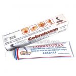 Cobratoxan anesthetic ointment with snake venom