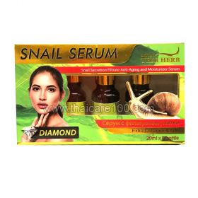 Anti-wrinkle serum from 35 years old Thai Herb Snail Serum