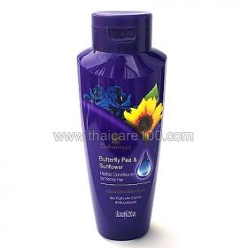 Therapeutic air conditioner for normal hair with the extract of Sunflower and butterfly pea Sabunnga