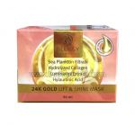 Anti-aging mask with plankton Blossy 24K Gold Lift & Shine Mask