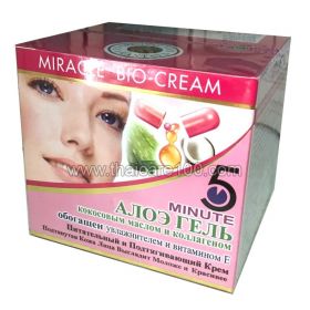 Collagen cream "Miracle for 5 minutes" with coconut and scarlet Miracle Bio-cream