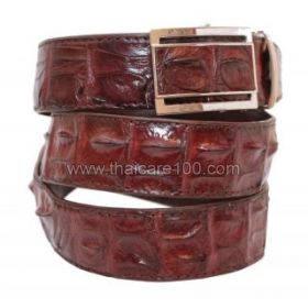 Male crocodile leather strap