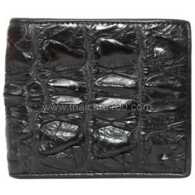 Genuine leather crocodile purse