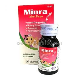 Antihistamine syrup from nasal congestion for newborns Minra Infant Drops