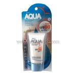 Waterproof sunscreen-mousse Mistine Aqua Base Mousse Blue