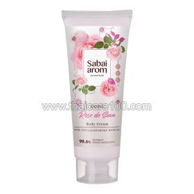 Nourishing moisturizer for the body of Sabai Arom "Siamese Rose"