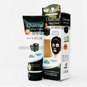 Black Mask for face-film based on bamboo charcoal Charcoal Mask Cream