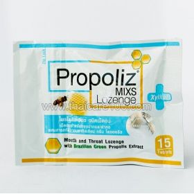 Thai lozenges for the treatment of sore throat Propoliz