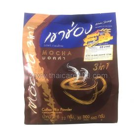 Instant coffee Mocha 3 in 1 Khao Shong Mocha 30 pieces