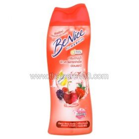 Firming whitening shower cream Be Nice Firm & White Cherry